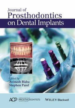 Hardcover Journal of Prosthodontics on Dental Implants Book