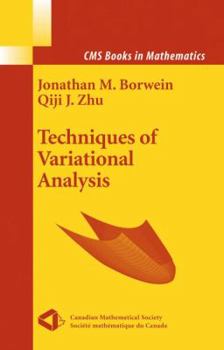 Hardcover Techniques of Variational Analysis Book