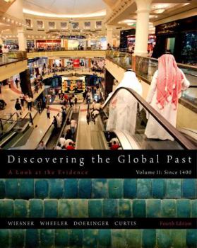 Paperback Discovering the Global Past, Volume II Book