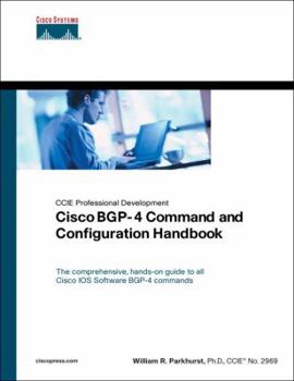 Paperback Cisco Bgp-4 Command & Configuration Handbook Book