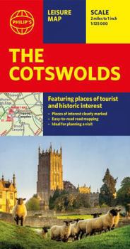 Philip's The Cotswolds: Leisure and Tourist Map (Philip's Red Books)