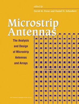 Paperback Microstrip Antennas: The Analysis and Design of Microstrip Antennas and Arrays Book