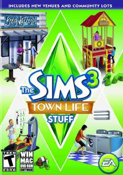 Video Game Sims 3: Town Life Stuff Book