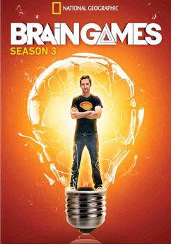 DVD National Geographic: Brain Games Season 3 Book