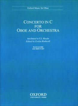 Paperback Concerto for Oboe and Orchestra: Reduction for Oboe and Piano Book