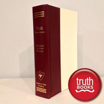 Hardcover Truth Commentary - Philippians and Colossians (Guardian of Truth) Book