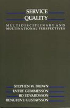 Hardcover Service Quality: Multidisciplinary and Multinational Perspectives Book