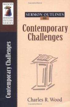 Paperback Sermon Outlines on Contemporary Challenges Book