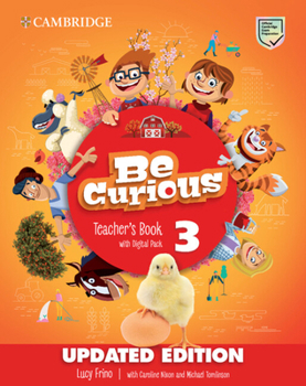 Paperback Be Curious Level 3 Teacher's Book with Digital Pack Updated Book