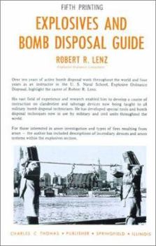Hardcover Explosives and Bomb Disposal Guide Book