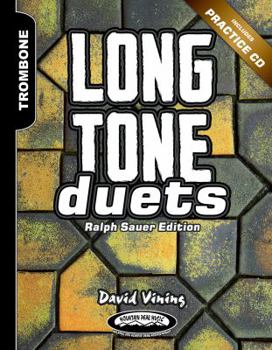 Spiral-bound Long Tone Duets for Trombones Ralph Sauer Edition Book