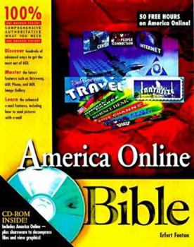 Paperback America Online Bible: Complete Coverage of AOL 4 [With *] Book