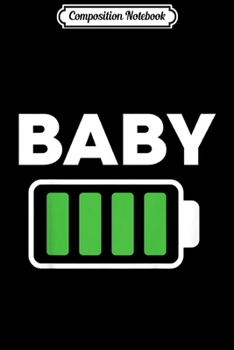 Composition Notebook: Kids Family Matching Christmas Battery Funny Baby Xmas Pjs  Journal/Notebook Blank Lined Ruled 6x9 100 Pages