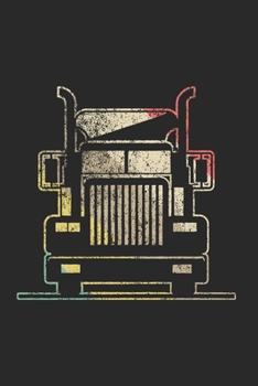 Paperback Trucker Notebook: Diary Journal 6x9 inches with 120 Dot Grid Pages Book