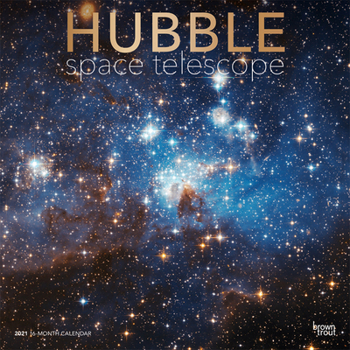 Calendar Hubble Space Telescope 2021 Square Foil Book
