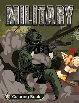 Paperback Military Coloring Book