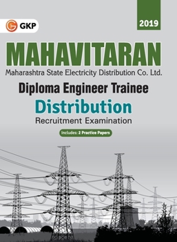 Paperback Mahavitaran Maharashtra State Electricity Distribution Co. Ltd. - Diploma Engineer Trainee (Distribution) Book
