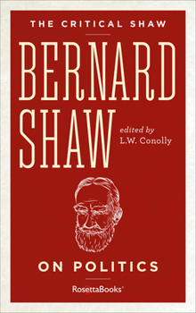 Paperback Bernard Shaw on Politics Book