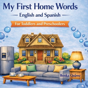 Paperback My First Home Words English & Spanish Vocabulary Book