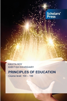 Paperback Principles of Education Book