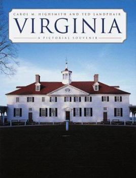 Hardcover Virginia: A Pictorial Souvenir Book