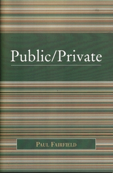 Paperback Public/Private Book