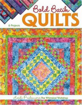 Paperback Bold Batik Quilts Book