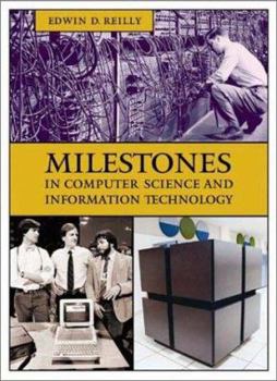 Hardcover Milestones in Computer Science and Information Technology Book