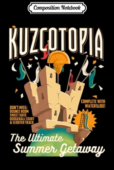 Paperback Composition Notebook: Disney The Emperor's New Groove Kuzcotopia Poster Premium Journal/Notebook Blank Lined Ruled 6x9 100 Pages Book