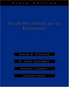 Hardcover New Business Ventures and the Entrepreneur Book