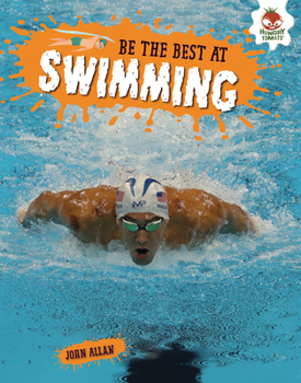 Library Binding Be the Best at Swimming Book