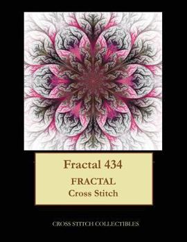 Paperback Fractal 434: Fractal cross stitch pattern [Large Print] Book