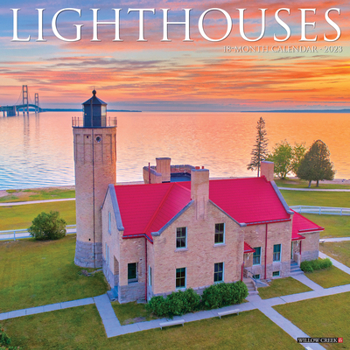 Calendar Lighthouses 2023 Wall Calendar Book