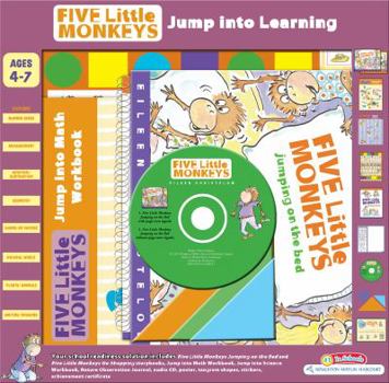 Paperback Five Little Monkeys Jump into Learning (A Five Little Monkeys Story) Book