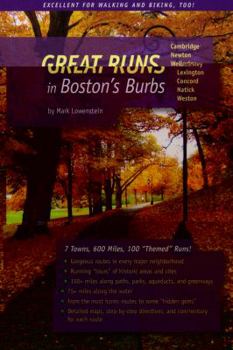 Spiral-bound Great Runs in Boston's Burbs Book