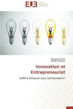 Paperback Innovation Et Entrepreneuriat [French] Book