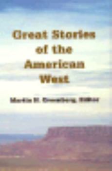 Hardcover Great Stories of the American West (G K Hall Large Print Book Series) [Large Print] Book