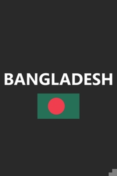 Paperback Bangladesh: Bengali City Flag Country Notebook Journal Lined Wide Ruled Paper Stylish Diary Vacation Travel Planner 6x9 Inches 120 Book