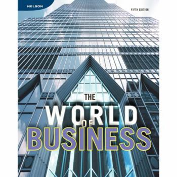 Hardcover The World of Business Book