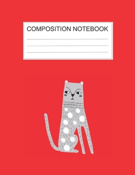 Composition notebook: Ruled (8.5 x 11 in), 110 Pages: Diary Book For Girl, Journal Notebook For Kids, Writing Journal Lined, Cute Pets green (8.5 x 11 in), 110 Pages (cute composition notebook red)