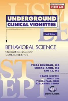 Paperback Underground Clinical Vignettes - Behavioral Science Book