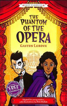 Paperback Creepy Classics: The Phantom of the Opera (Easy Classics) Book