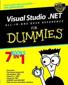 Paperback Visual Studio.Net All-In-One Desk Reference for Dummies Book