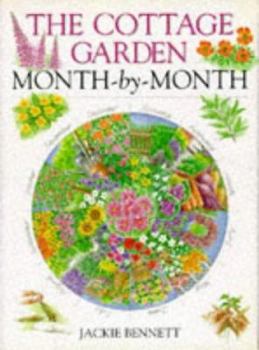 Hardcover The Cottage Garden: Month-By-Month Book