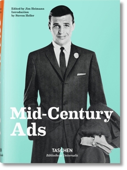 Hardcover Mid-Century Ads Book