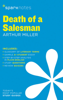 Paperback Death of a Salesman Sparknotes Literature Guide Book