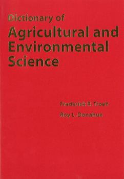 Paperback Dict of Agricultural and Environ Science Book