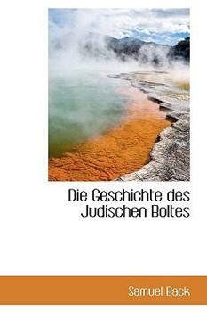 Hardcover Die Geschichte Des Judischen Boltes Book