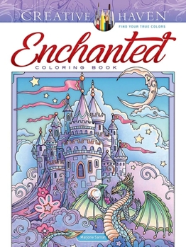 Paperback Creative Haven Enchanted Coloring Book