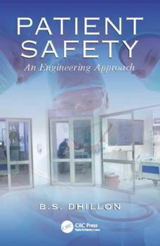 Paperback Patient Safety: An Engineering Approach Book